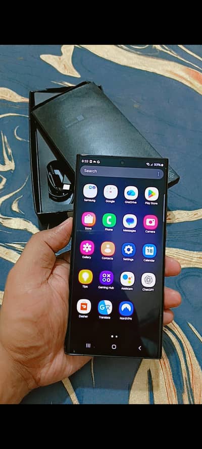 Samsung Mobile S23 Ultra 12/512 10/10 condition for sale