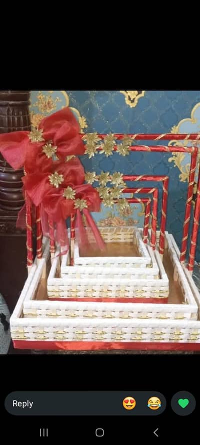 decorated baskets
