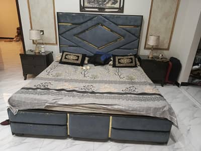 bed set with mattress