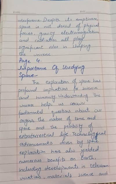 Assignment Writing in english