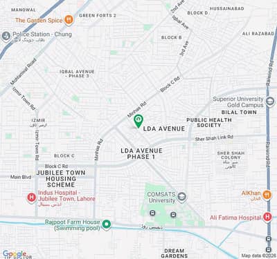 1 Kanal Plot Near To Park And Main 150 Feet Road F Block