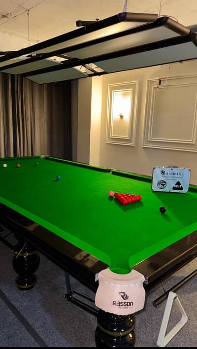 RASSAN STRONG  tables available all types of snooker tables