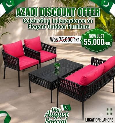Outdoor Garden and Restaurants patio Set