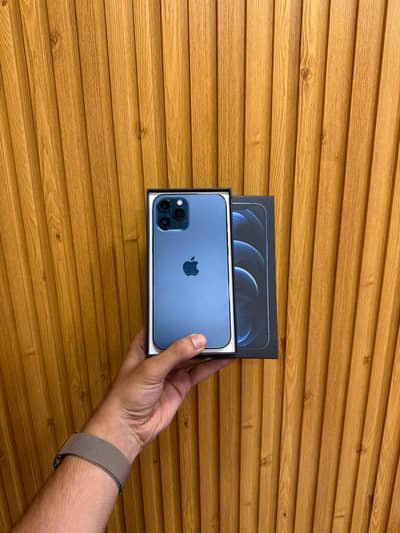 iPhone 12 Pro Max 256GB Blue – PTA Approved – ZP/A