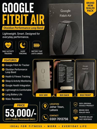 Google Fitbit Air