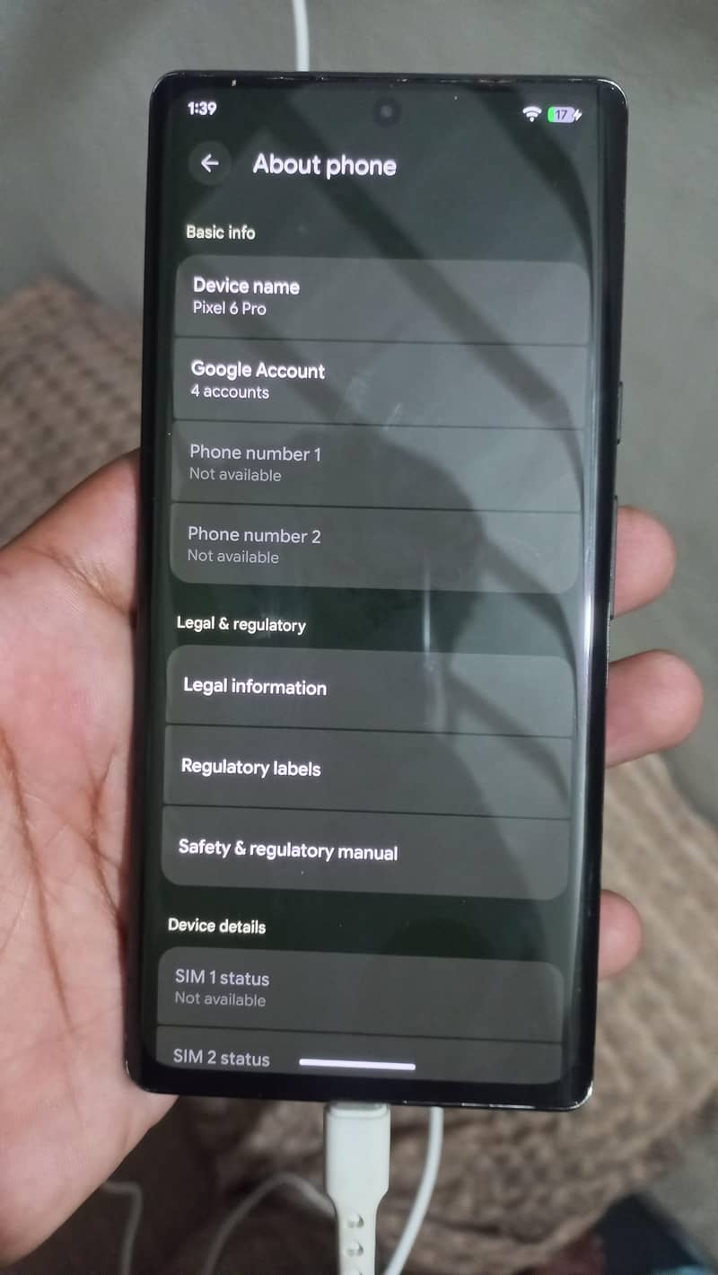 Google Pixel 6 Pro 6