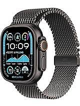 Apple Watch Ultra 2 49mm Black Titanium Milanese Loop