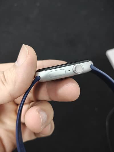 apple Watch series 10 46mm with original blue staps