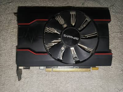 AMD Sapphire RX 550 4GB Fan Spins, No Display, for Sale.