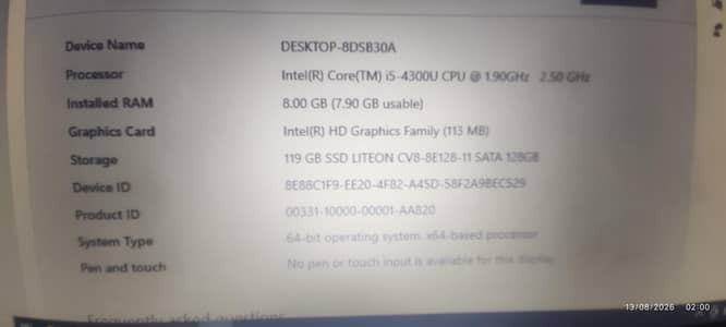 HP Elitebook 820 G1