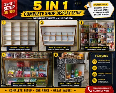 Complete Shop Display Setup for Sale
