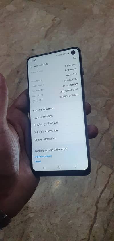 Samsung Mobile S10