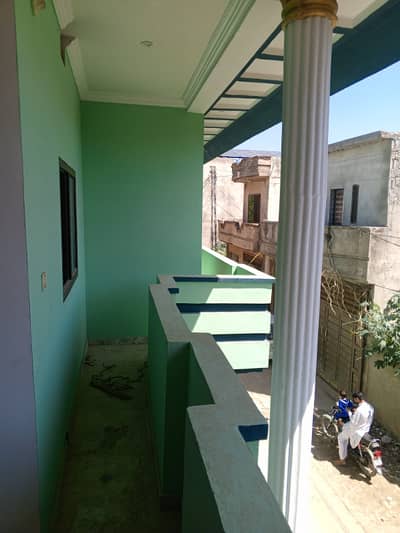 5 Marla Double Storey House Electricity Water 20 Feet Street Registry Intiqal