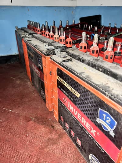 4 Inver X tubular batteries