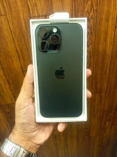 iPhone 15 Pro Max box wala 256 gb bettry helt 98 watar peak sild