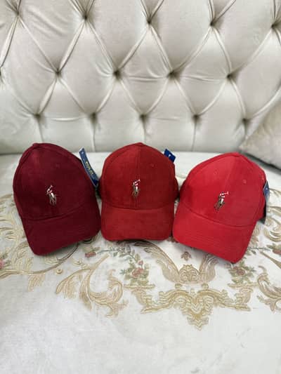 Polo Ralph Lauren Cap – Brand New With Tags – Red Corduroy