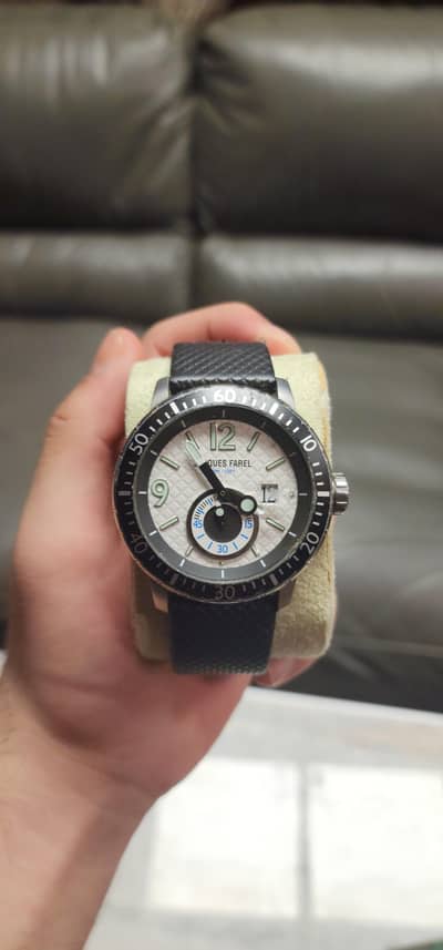 Jacques Farel 100M Water Resistant Sport Watch