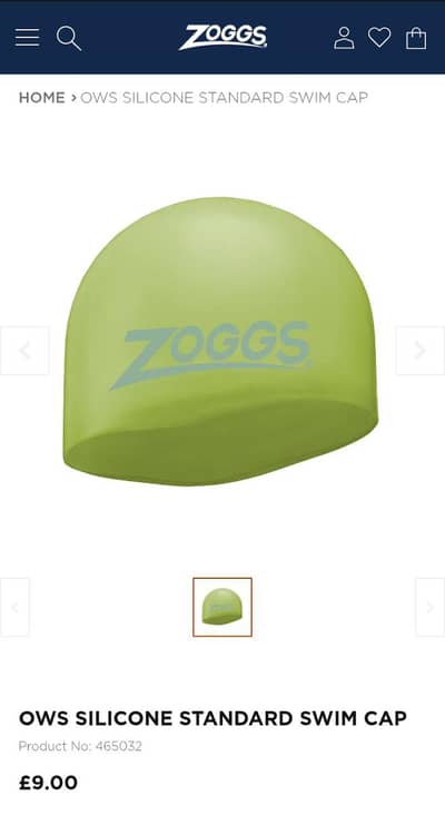 SWIMMING cap imported(new)(green colour)