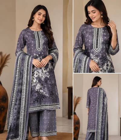 Ajmeri  lawn  3 pice ,New limted stock !