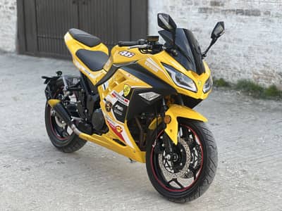 Kawasaki Ninja Replica 350cc Dual Cylinder – 2025 Model