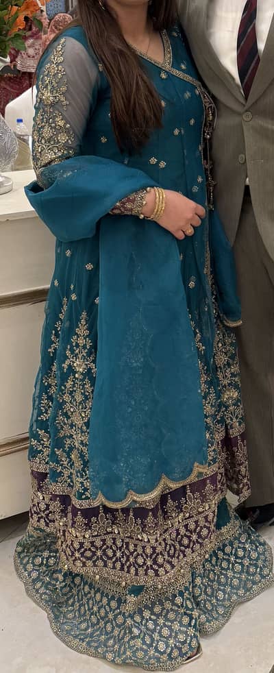 Designer Angrakha Style Frock