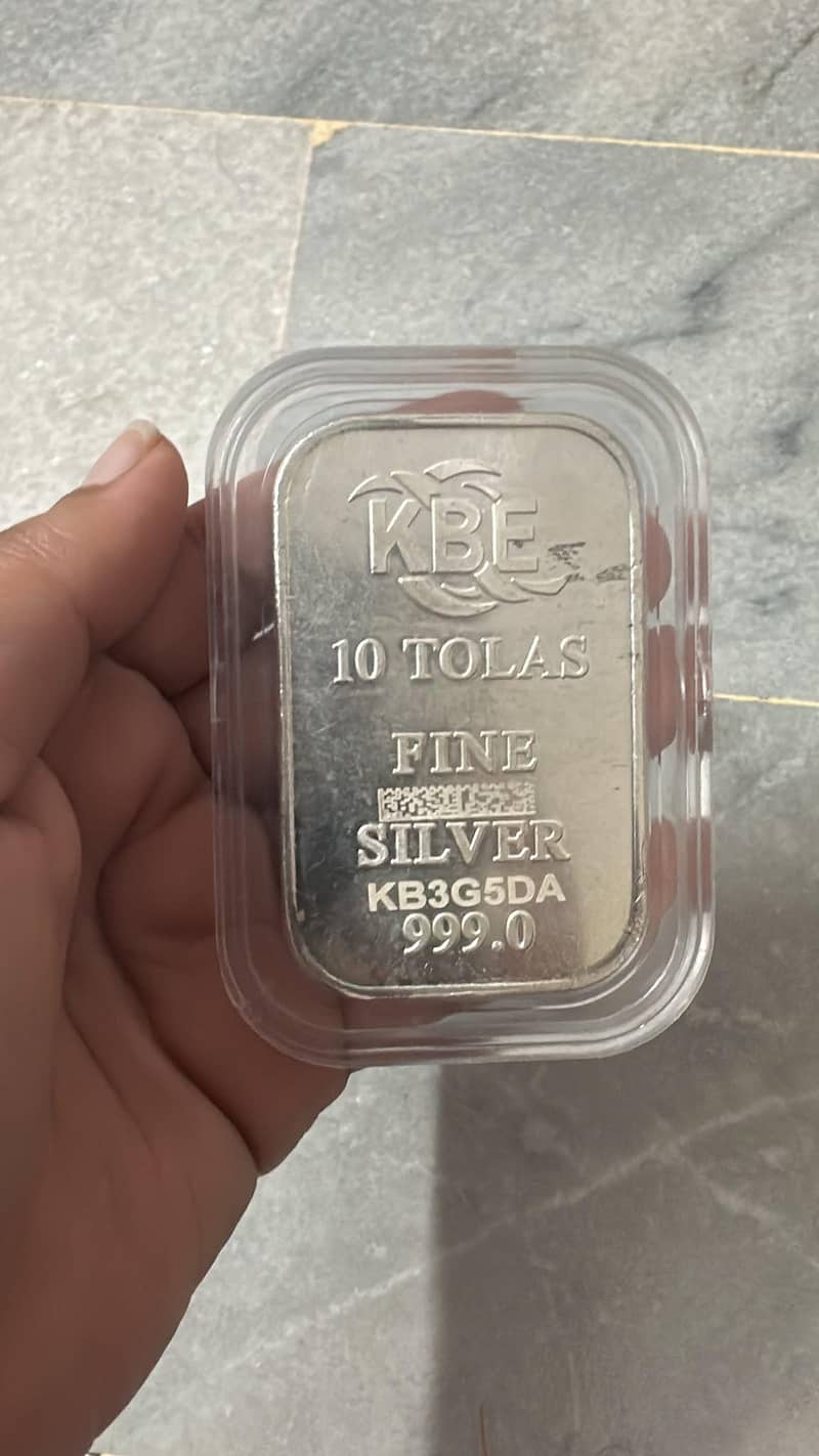 Silver Bars 3