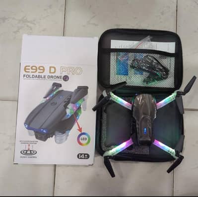 E99 D Pro Camera Drone  || With Double battery  || Multicolor lighting