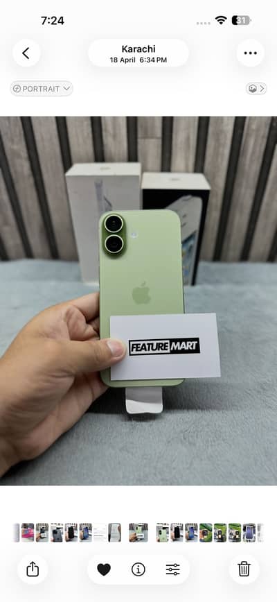 iPhone 17 | 256GB | Factory Unlock | Apple NonActive | Sage | Apple