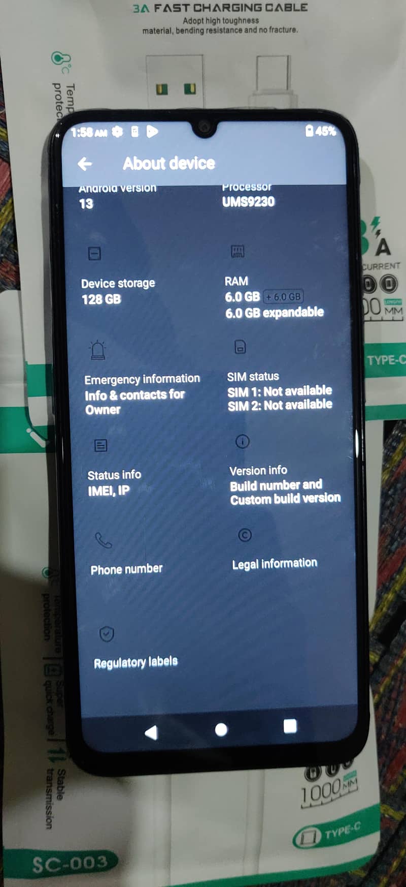 BLU G73 3