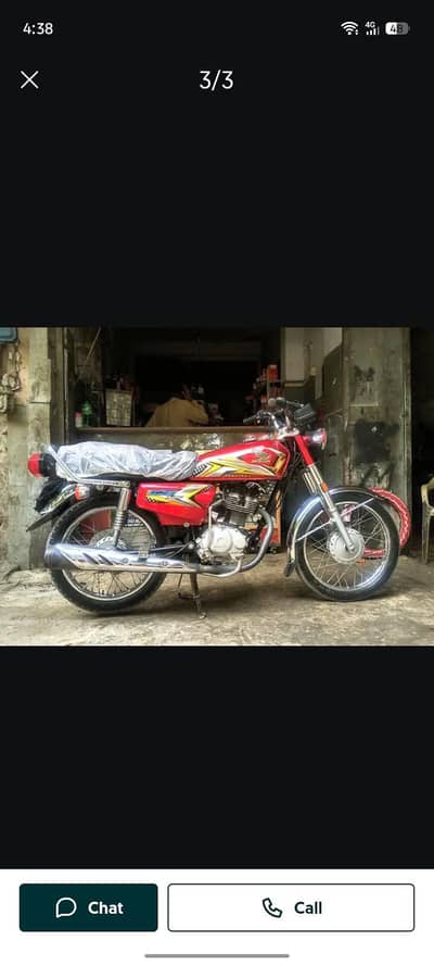Honda CG 125 2025 Full Genuine. . 0345-2909653