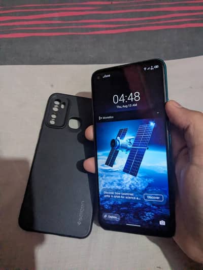 Infinix Hot 9 (With original Box) & (Cover)