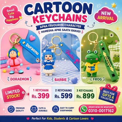 Cute Cartoon Keychain's