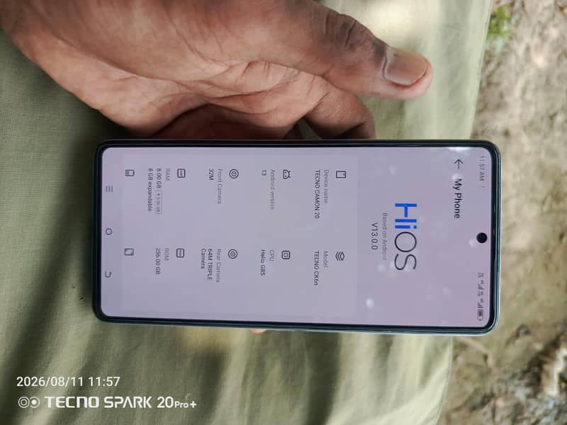 Tecno CAMON 20 1