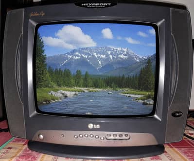 L. G CRT TV - Multi Color - Good Working Condition