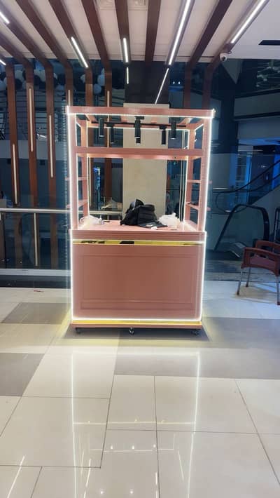 Partex Wood Display Counter