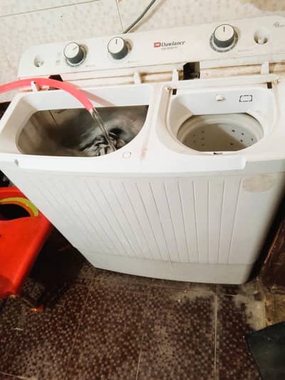 DW 6550 TWIN TUB WHITE LID (WHITE) Twin Tub Washing Machine