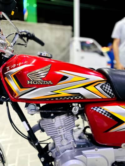 Honda CG 115 2024/2025 total genuin 2000km drive applied for sound
