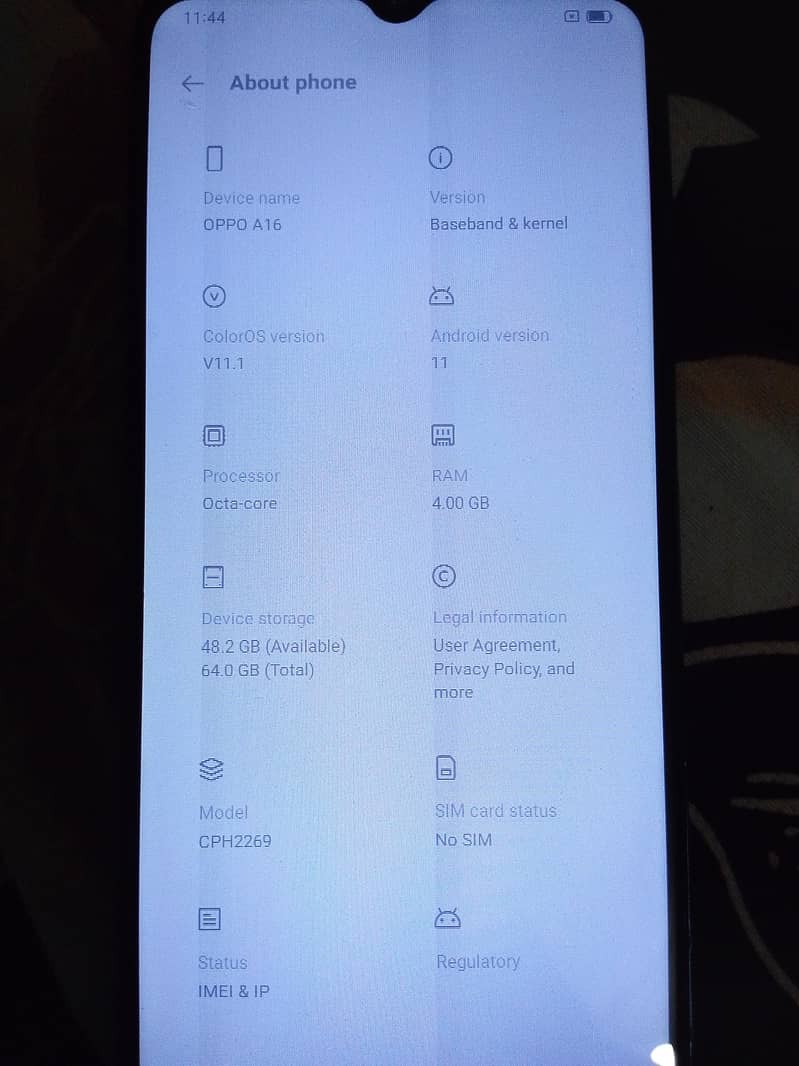 OPPO A16 3
