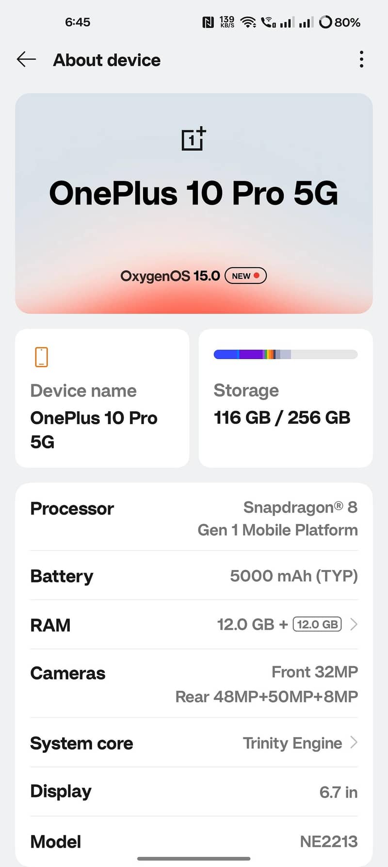 One Plus 10 Pro 1