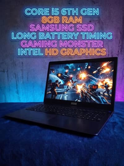 cor i5 6th generation 8gb ram Samsung SSD laptop stonebook pro p10A