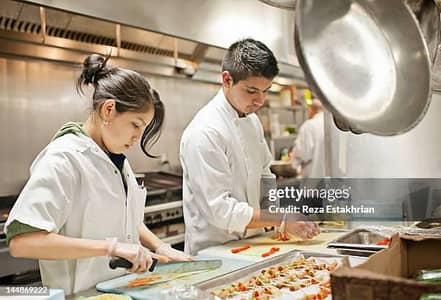 Fast food chef