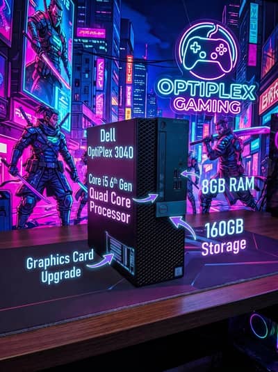 Dell Core i5 6th Gen Desktop Computer | 8GB RAM