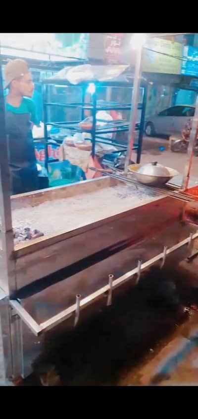 Stainless Steel Bar B Q Counter for sale
