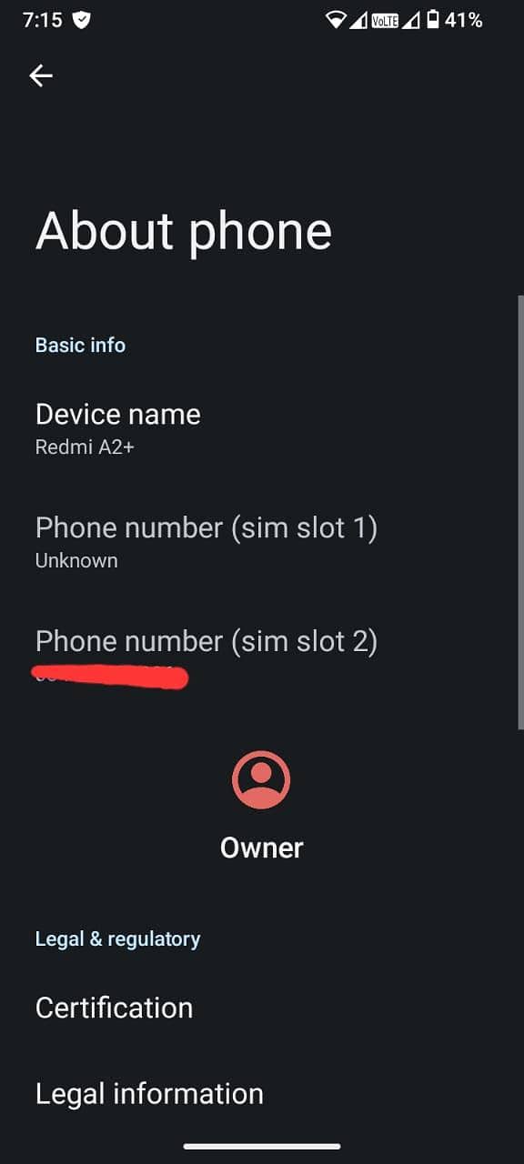 Xiaomi Redmi A2 Plus 5