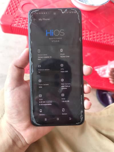 Techno camon 19 neo
