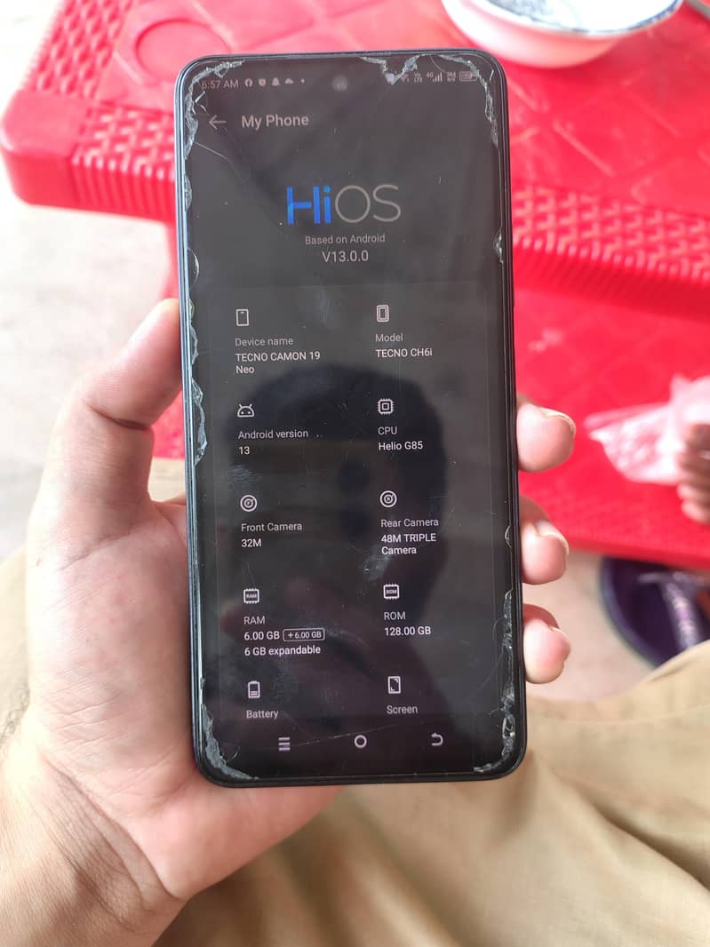 Techno camon 19 neo 0