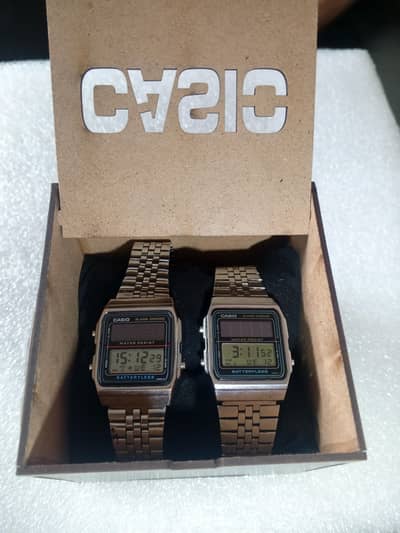 Vintage Casio AL-180 Solar Digital Watch - Japan - Both Working
