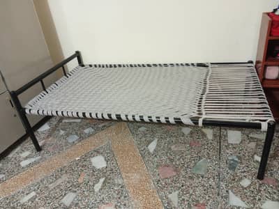 New iron charpai fro sale. 16 gage ma bni hoi hy