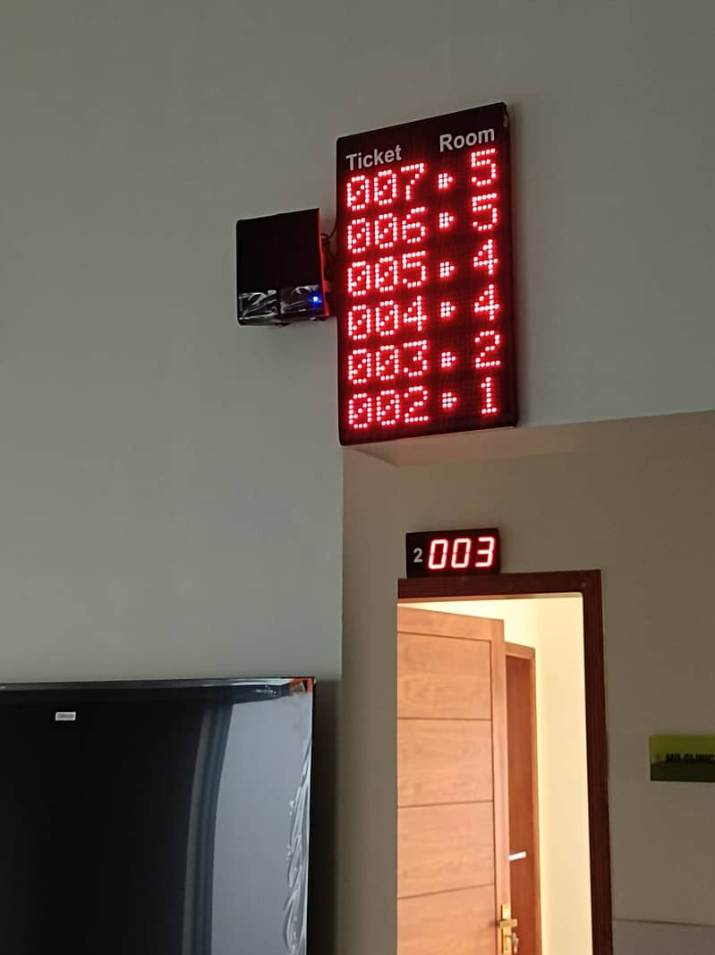Queue management system/qmatic/token system 1