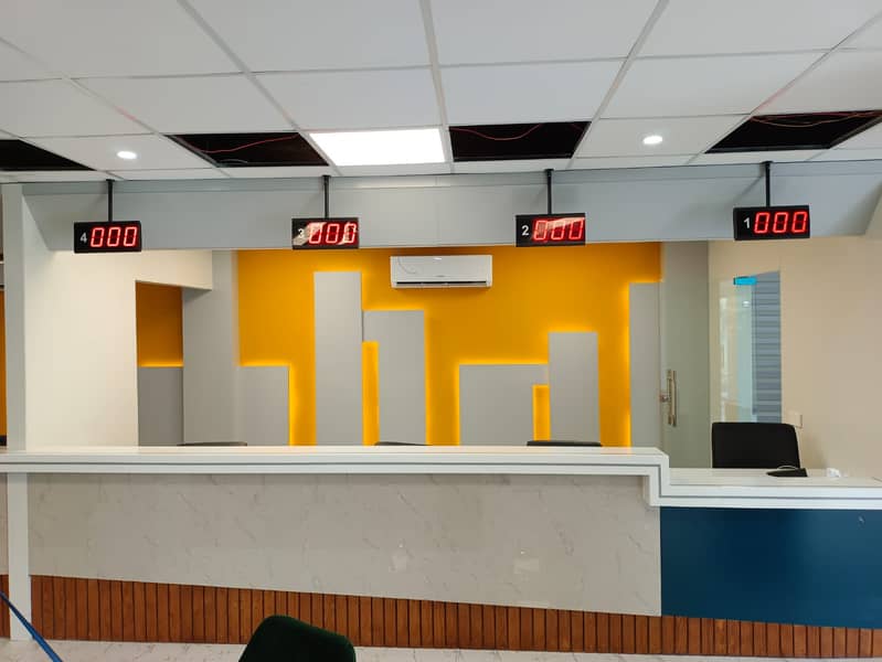 Queue management system/qmatic/token system 5